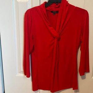 Red blouse